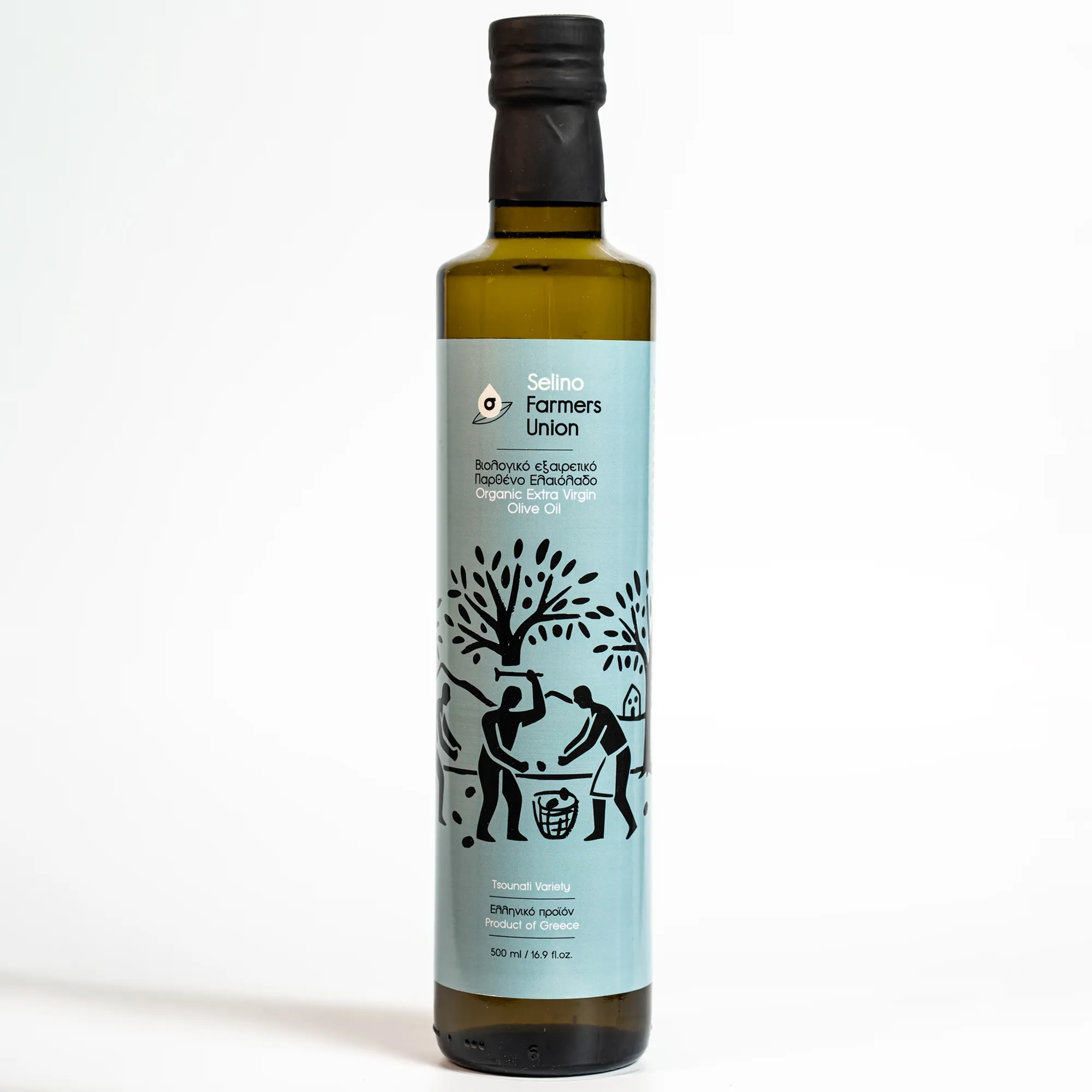 Organic Extra Virgin Olive Oil — Glass 500ml